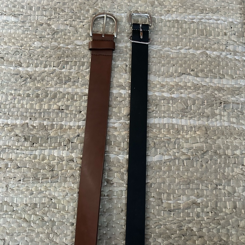 Women’s Brown and Black  Belts